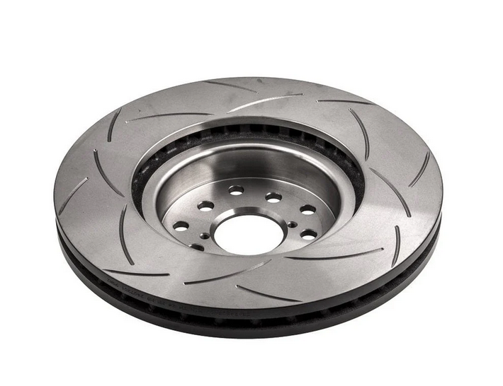 DBA Street Series T2 Slotted Front Rotors | 15-21 WRX