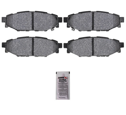 Hawk Ceramic Rear Brake Pads | 08-21 WRX, 13+ BRZ/FRS/86