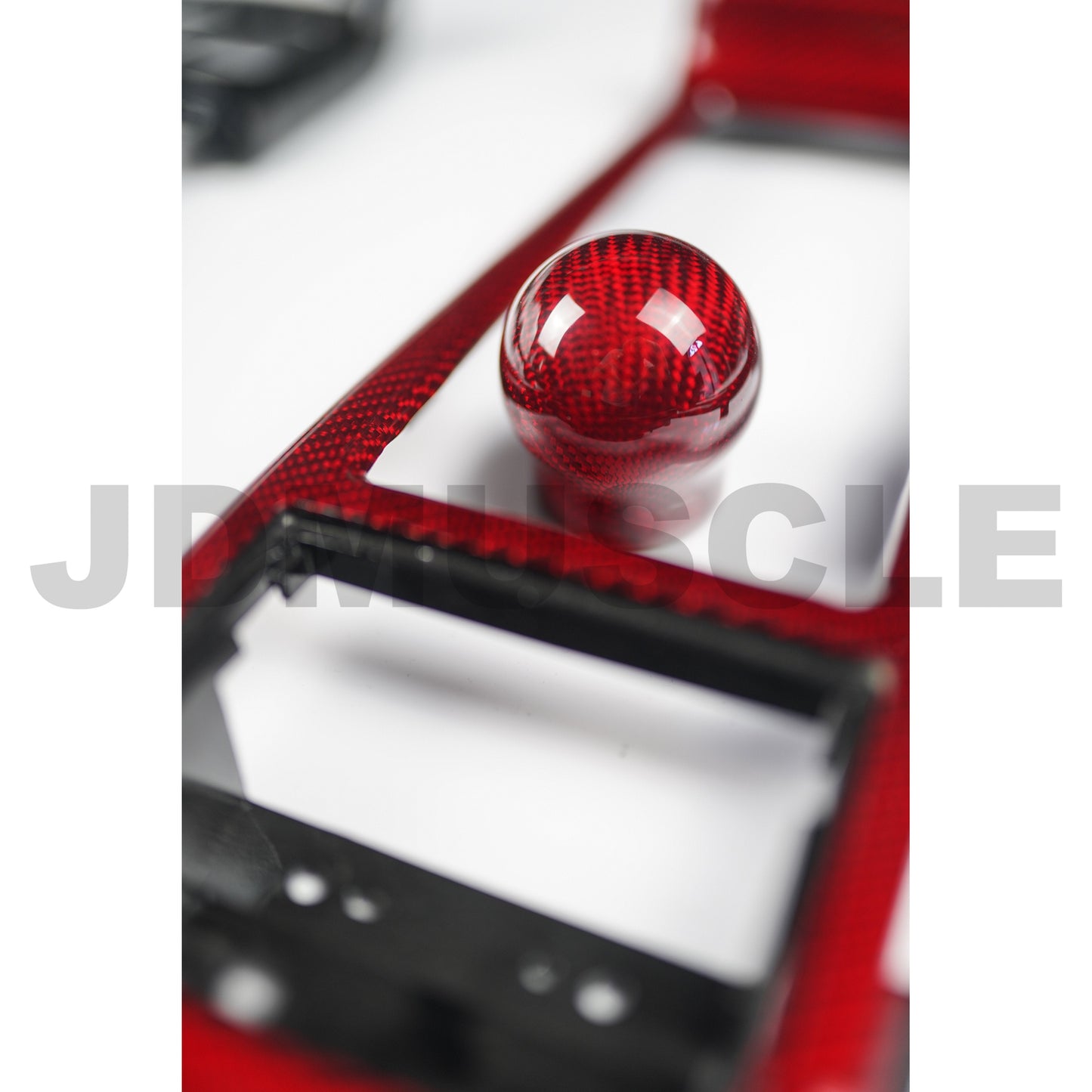 JDMuscle [15-21 STI] Carbon Fiber Cup Holder Trim Replacement