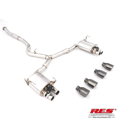 RES x JDMuscle [22-25 WRX] Valvetronic Catback Exhaust MT&CVT