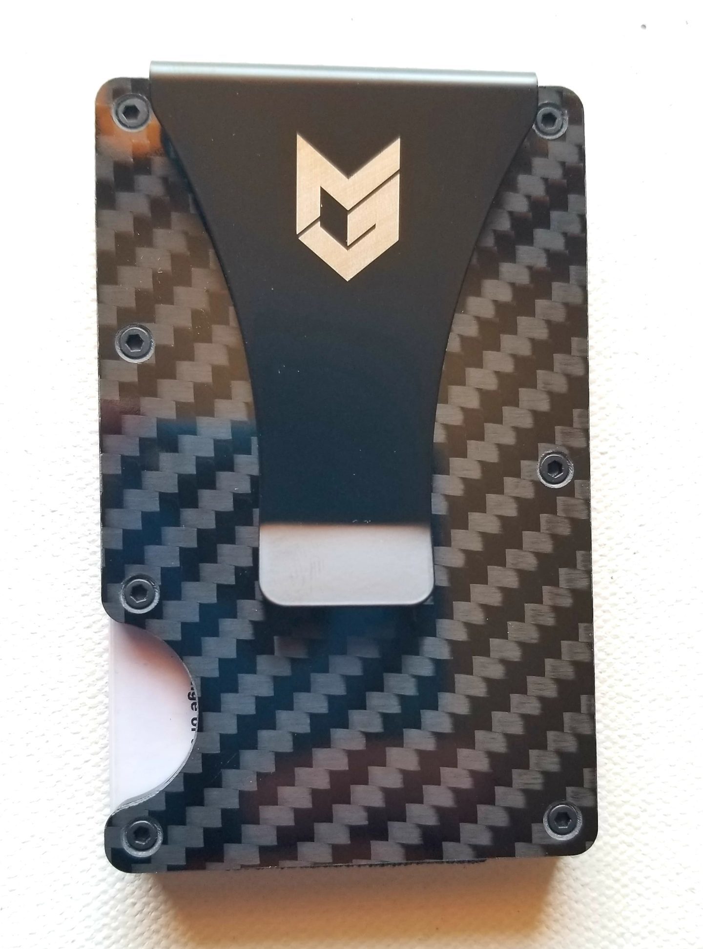 Carbon Fiber Slide Top - Card Holder by Maratac®